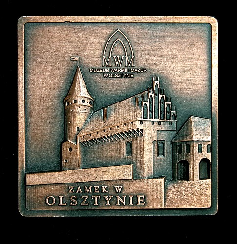 Plaketė "Trakų salos ir Olštyno pilys"